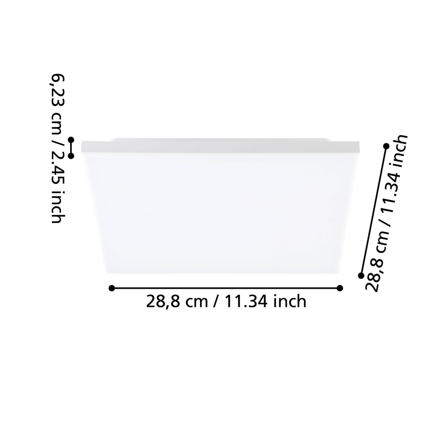 Eglo - LED Φωτιστικό οροφής LED/10W/230V