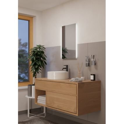 Eglo - LED θερμαινόμενος καθρέφτης μπάνιου τοίχου με φωτισμό LED/28W/230V IP44