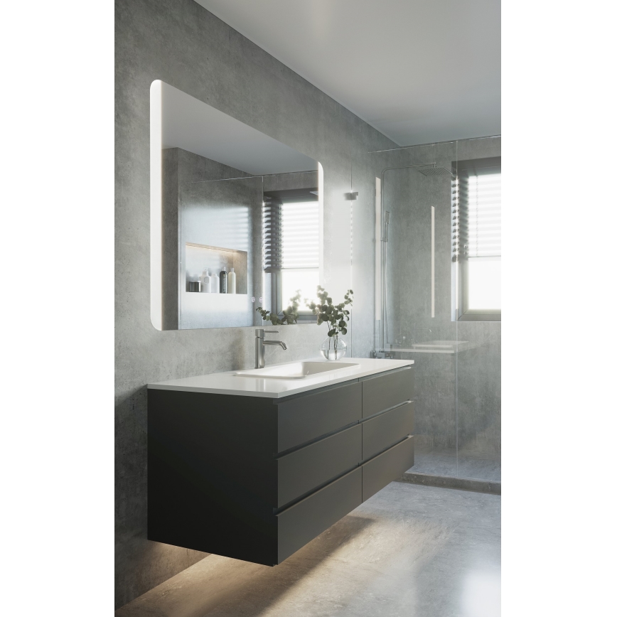 Eglo - LED Bathroom heated wall mirror with backlit LED/24W/230V IP44