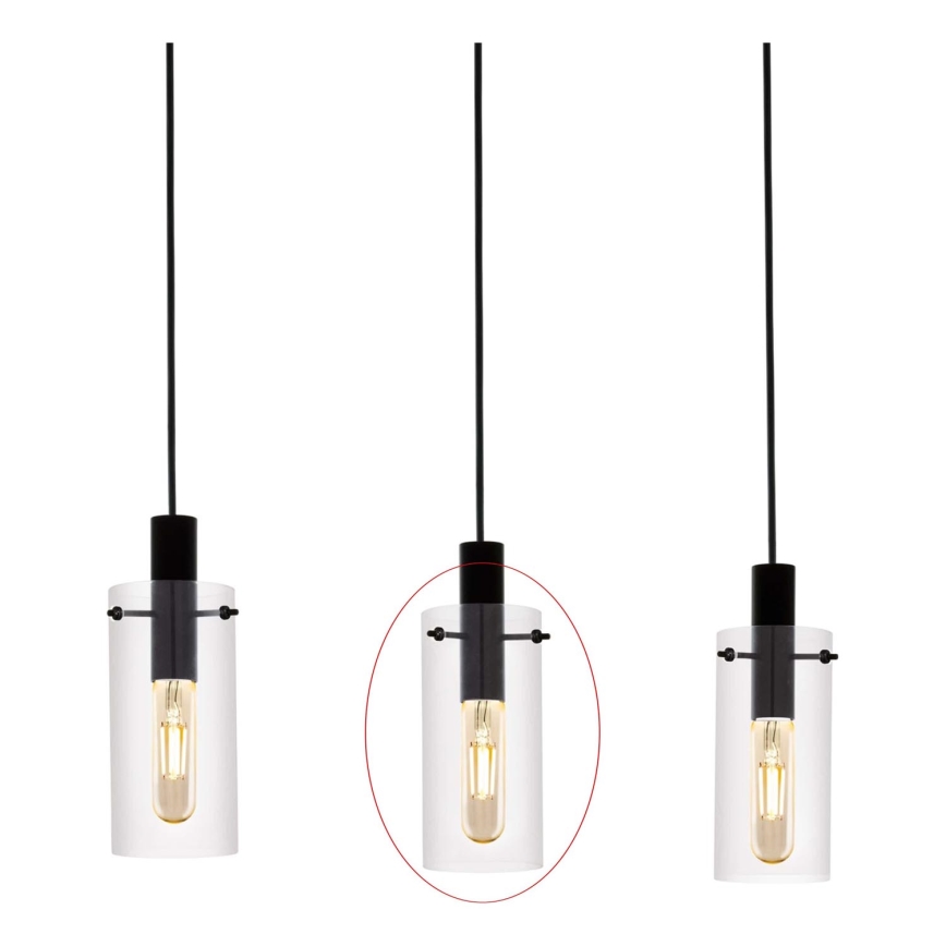 Eglo - Ανταλλακτικό γυαλί για κρεμαστά φωτιστικά οροφής MONTEFINO διάμετρος 11 cm