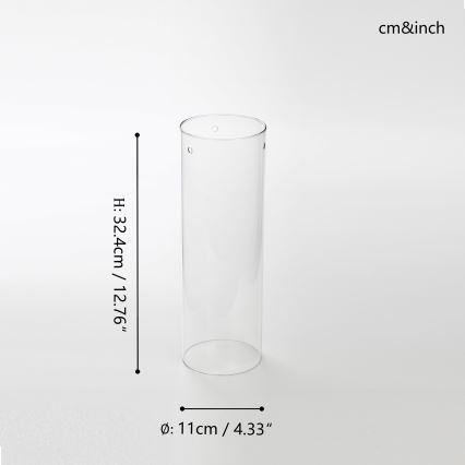 Eglo - Ανταλλακτικό γυαλί για κρεμαστά φωτιστικά οροφής PINTO διάμετρος 11 cm outer