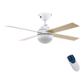 Eglo - Ανεμιστήρας οροφής 1xE27/60W/230V + τηλεχειριστήριο