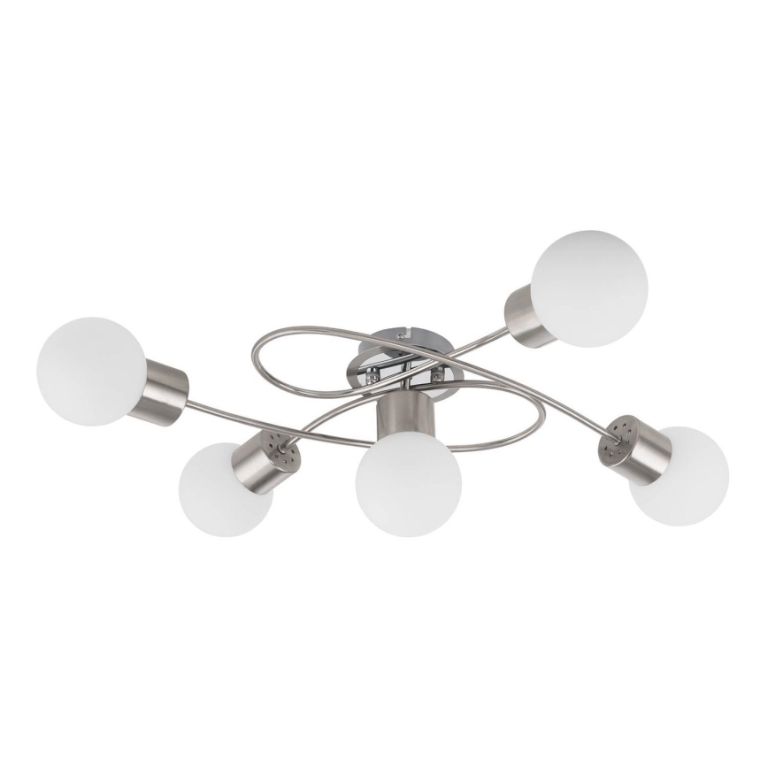 Eglo/Edi Φωτισμός 54686 - LED Πλαφονιέρα οροφής 5xE14/6W/230V ματ χρώμιο