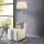Eglo/Edi Φωτισμός - Επιδαπέδια λάμπα LED SANTANDER 1xE27/11W/230V + LED/2,3W ματ χρώμιο
