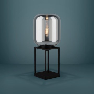 Eglo - Eπιτραπέζιο φωτιστικό 1xE27/40W/230V φιμέ