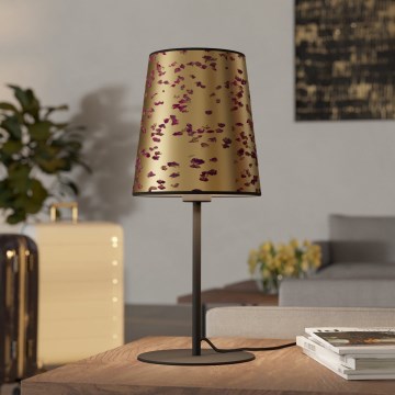 Eglo - Eπιτραπέζιο φωτιστικό 1xE27/25W/230V χρυσό/ροζ