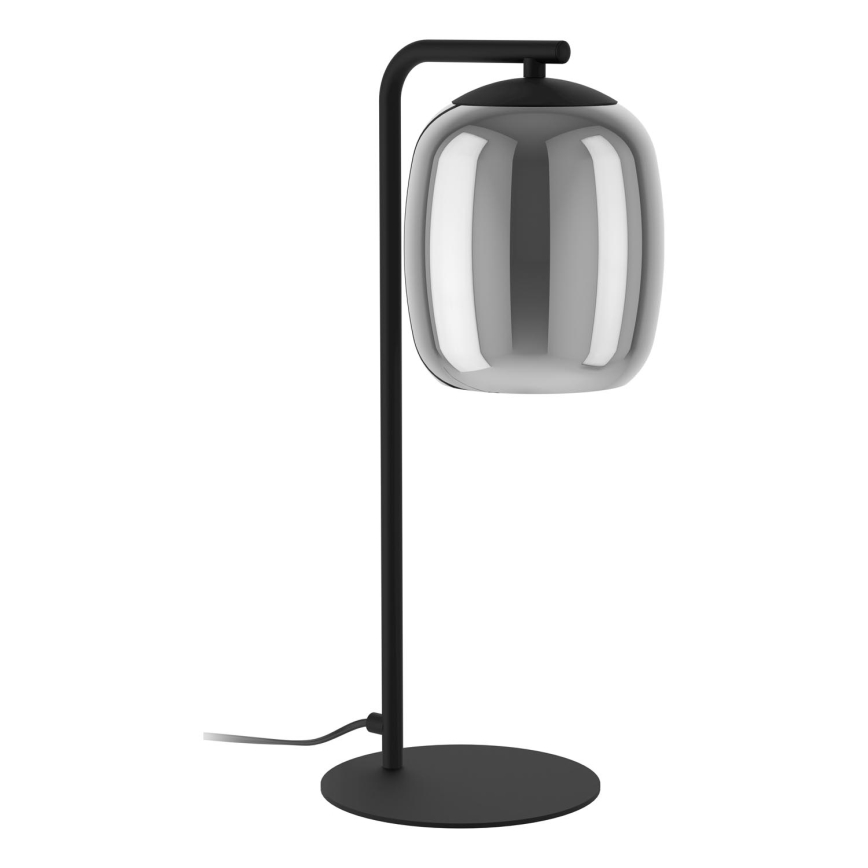 Eglo - Eπιτραπέζιο φωτιστικό 1xE27/28W/230V γκρι