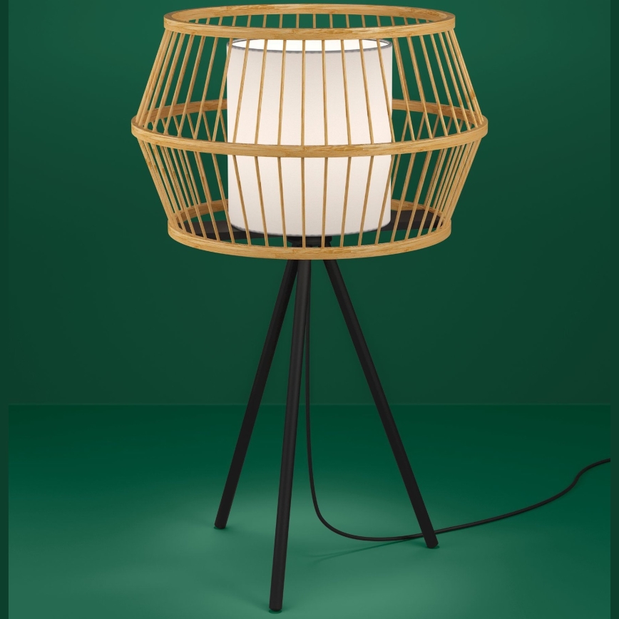 Eglo - Eπιτραπέζιο φωτιστικό 1xE27/40W/230V μπαμπού