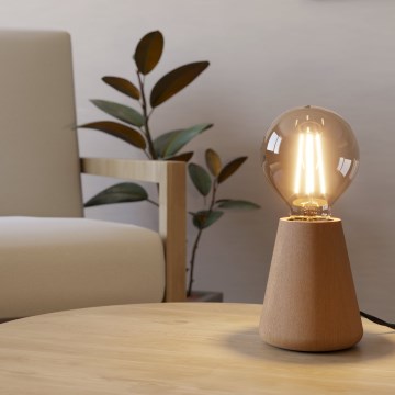 Eglo - Eπιτραπέζιο φωτιστικό 1xE27/40W/230V μπεζ