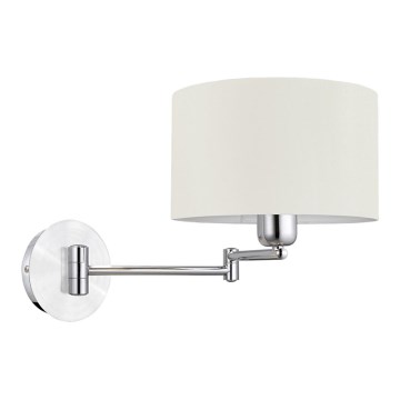 EGLO - Φως τοίχου με dimmer 1 x E27/60W λευκό