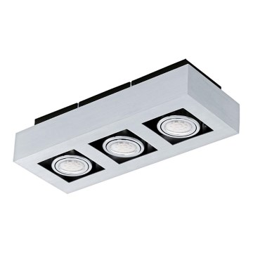 Eglo - Φως οροφής LED 1 3xGU10-LED/5W/230V