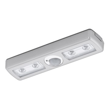 Eglo - Φωτιστικό LED με αισθητήρα 4xLED/3xAAA