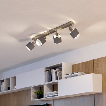 Eglo - Φωτιστικό σποτ 4xE14/7,5W/230V