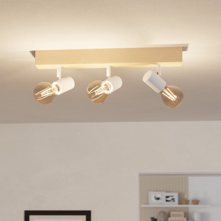 Eglo - Φωτιστικό σποτ TOWNSHEND 3xE27/60W/230V