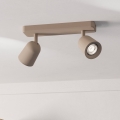 Eglo - Φωτιστικό σποτ οροφής 2xGU10/10W/230V μπεζ