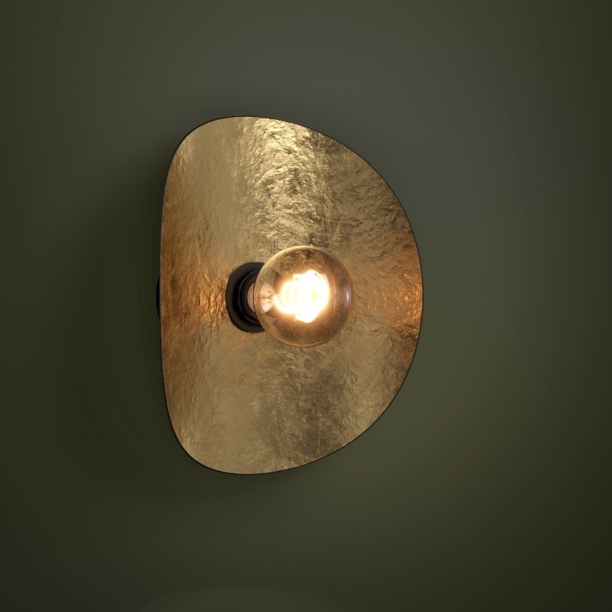 Eglo - Φωτιστικό τοίχου 1xE27/40W/230V μαύρο/χρυσό