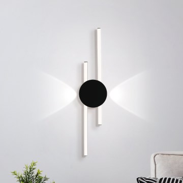 Eglo - Φωτιστικό τοίχου LED/20W/230V + LED/0,91W μαύρο