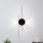Eglo - Φωτιστικό τοίχου LED/20W/230V + LED/0,91W μαύρο