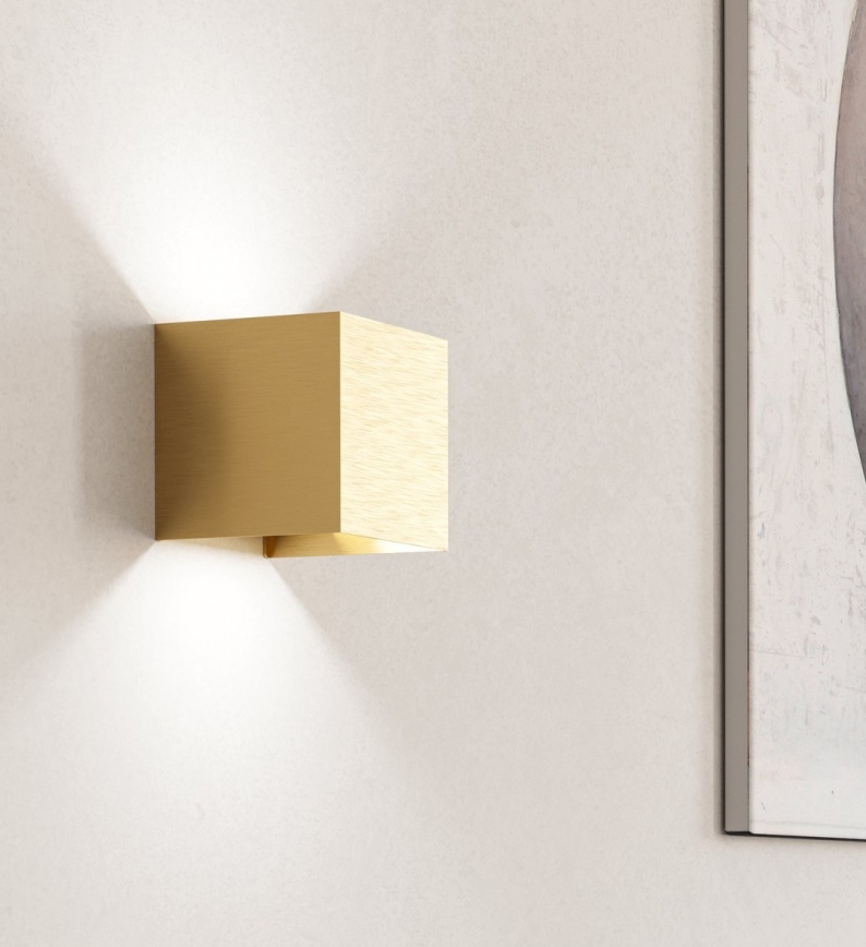 Eglo - Φωτιστικό τοίχου LED 2xLED/1,5W/230V 3000K χρυσό