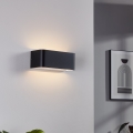 Eglo - Φωτιστικό τοίχου LED LED/10W/230V 3000K μαύρο