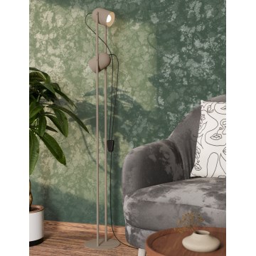 Eglo - Φωτιστικό δαπέδου 2xE14/8W/230V μπεζ