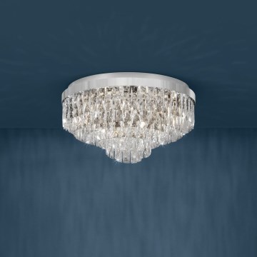 Eglo - Φωτιστικό οροφής 11xE14/40W/230V γυαλιστερό χρώμιο