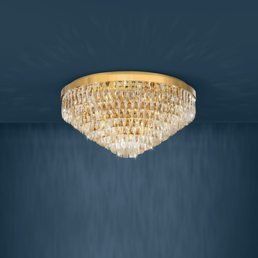 Eglo - Φωτιστικό οροφής 16xE14/40W/230V χρυσό