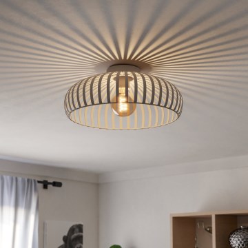 Eglo - Φωτιστικό οροφής 1xE27/40W/230V διάμ. 43 cm σε απόχρωση άμμου