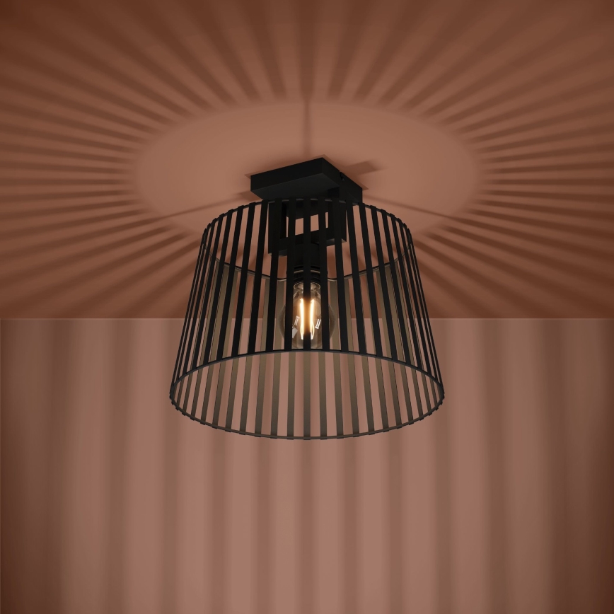 Eglo - Φωτιστικό οροφής 1xE27/40W/230V μαύρο