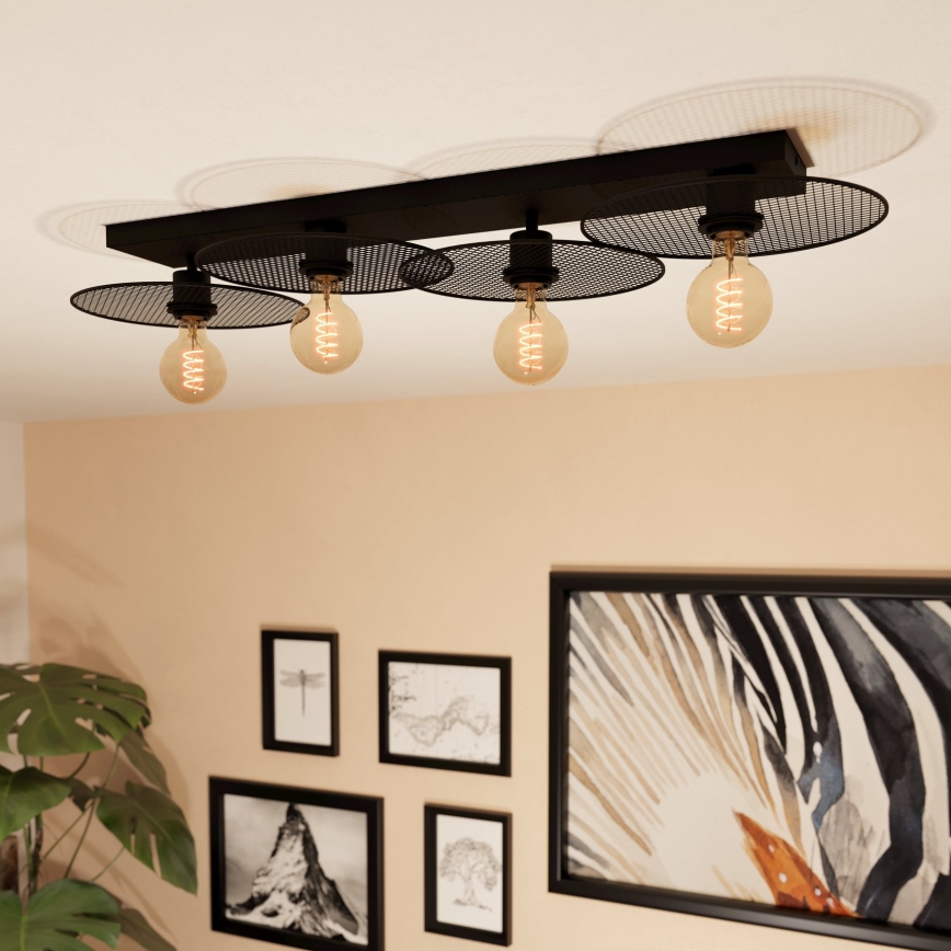 Eglo - Φωτιστικό οροφής 4xE27/40W/230V