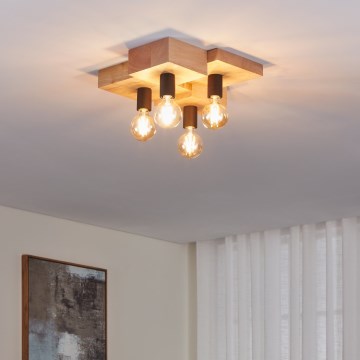 Eglo - Φωτιστικό οροφής 4xE27/40W/230V