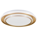 Eglo - Φωτιστικό οροφής LED, 24W, 230V, Ø 40 cm, χρυσό