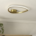 Eglo - Φωτιστικό οροφής LED/9,7W/230V 2700/4000/6500K διάμ. 37,5 εκ. χρυσό