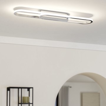 Eglo - Φωτιστικό οροφής LED LED/20W/230V 2700/4000/6500K γυαλιστερό χρώμιο