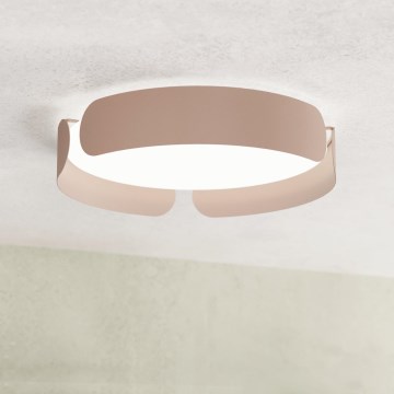 Eglo - Φωτιστικό οροφής LED LED/20W/230V διάμ. 37 cm καφέ