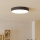 Eglo - Φωτιστικό οροφής LED RGBW, ρυθμιζόμενο, LED/26W/230V, 2700-6500K, Ø 49 cm, μαύρο