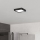 Eglo - Φωτιστικό οροφής για μπάνιο LED/7W/230V 2700/4000/6500K 15x15 cm IP44 μαύρο