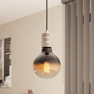 Eglo - Φωτιστικό οροφής με καλώδιο 1xE27/40W/230V χρώμιο