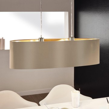 Eglo - Φωτιστικό οροφής με καλώδιο 2xE27/60W/230V