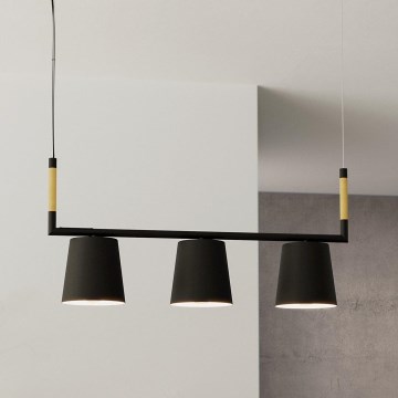 Eglo - Φωτιστικό οροφής με καλώδιο 3xE27/40W/230V