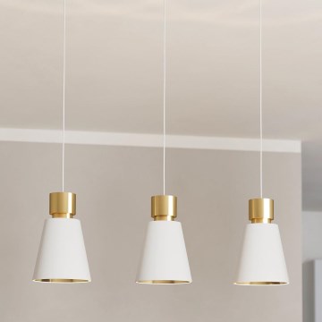 Eglo - Φωτιστικό οροφής με καλώδιο 3xE27/40W/230V