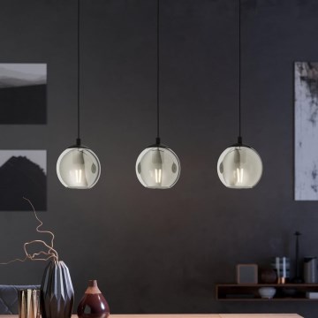 Eglo - Φωτιστικό οροφής με καλώδιο 3xE27/40W/230V