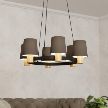 Eglo - Φωτιστικό οροφής με καλώδιο 6xE27/40W/230V