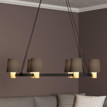 Eglo - Φωτιστικό οροφής με καλώδιο 6xE27/40W/230V