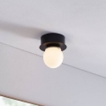 Eglo - Φωτιστικό οροφής μπάνιου LED LED/3,3W/230V IP44 μαύρο