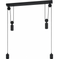 Eglo - Καλώδιο τροφοδοσίας WINKWORTH 2xE27/40W/230V μαύρο
