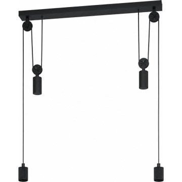 Eglo - Καλώδιο τροφοδοσίας WINKWORTH 2xE27/40W/230V μαύρο