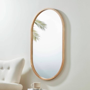 Eglo - Καθρέφτης τοίχου 100x60 εκ. καφέ