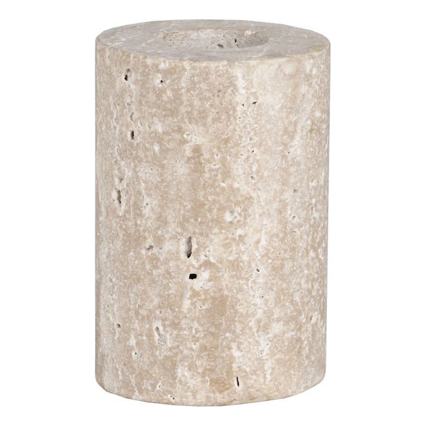 Eglo - Κηροπήγιο 7,5x5 cm μάρμαρο/μπεζ