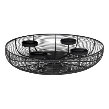 Eglo - Κηροπήγιο διάμετρος 45 εκ. μαύρο